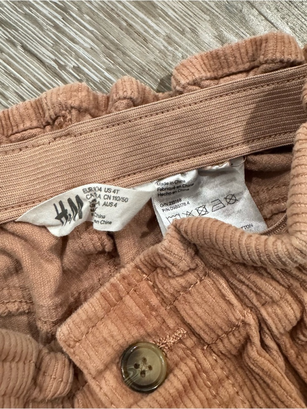 Zara & H&M 💖 Girls Corduroy Skirt Duo in Rust and Tan - Picture 10 of 10